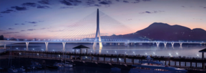 Zaha Hadid遺作淡江大橋2024年落成！全球最長單塔不對稱斜張橋設計如舞者躍動